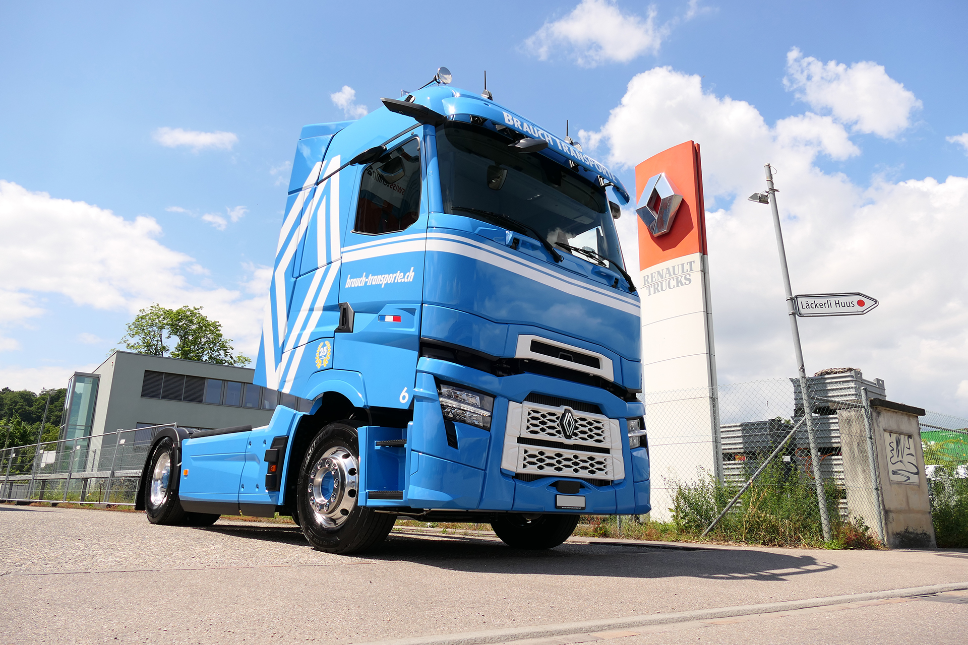 Brauch Transport AG: 520 Pferdestärken zum Dienstjubiläum