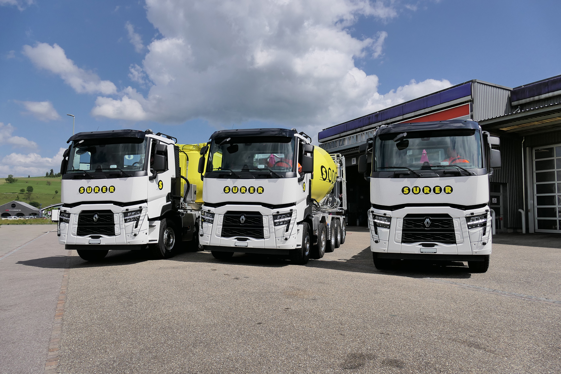 Surer Kipper Transport AG: Über Tests auf den Geschmack gekommen