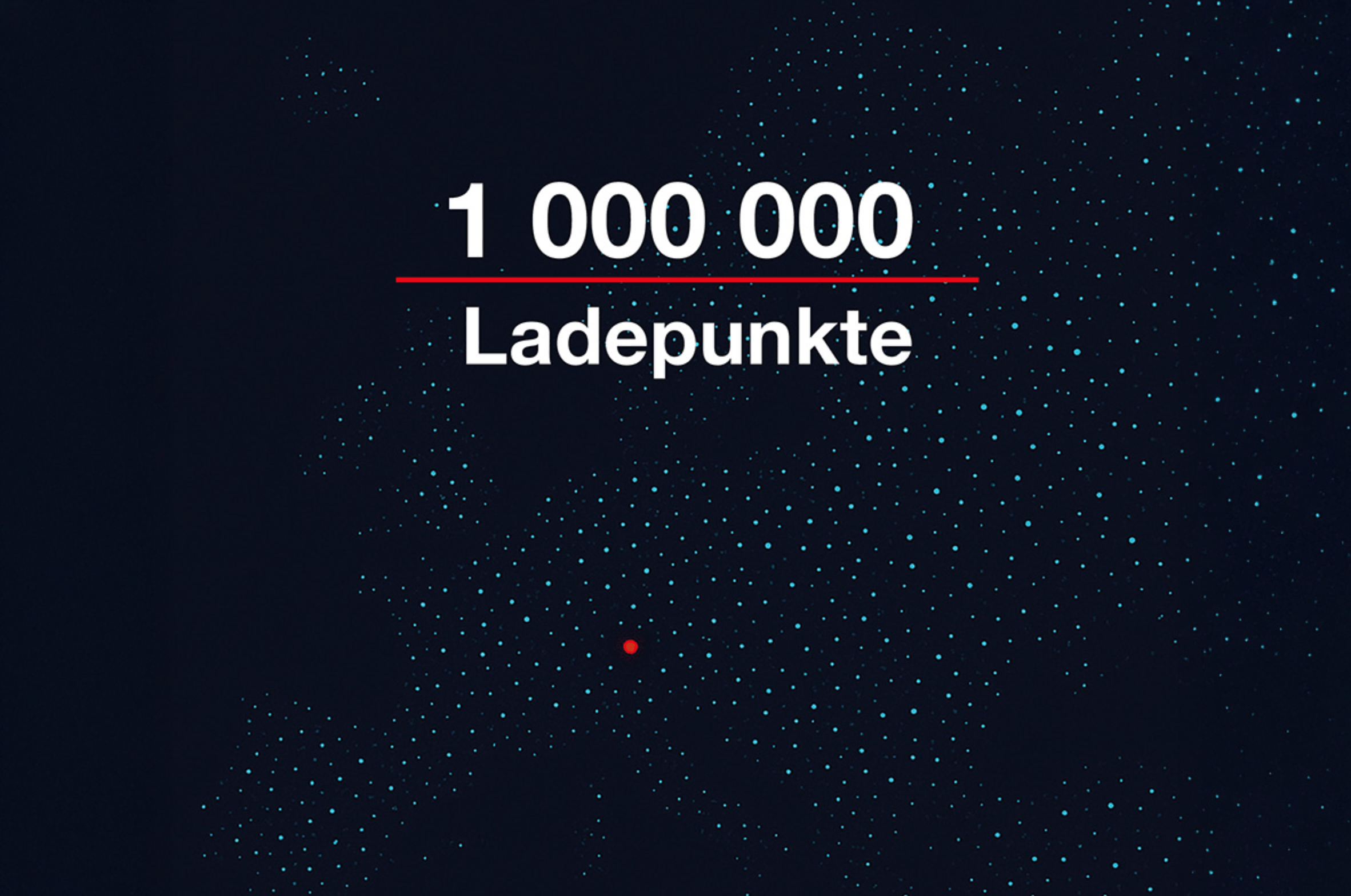 Neuer Meilenstein: 1 Mio. Ladepunkte in Europa