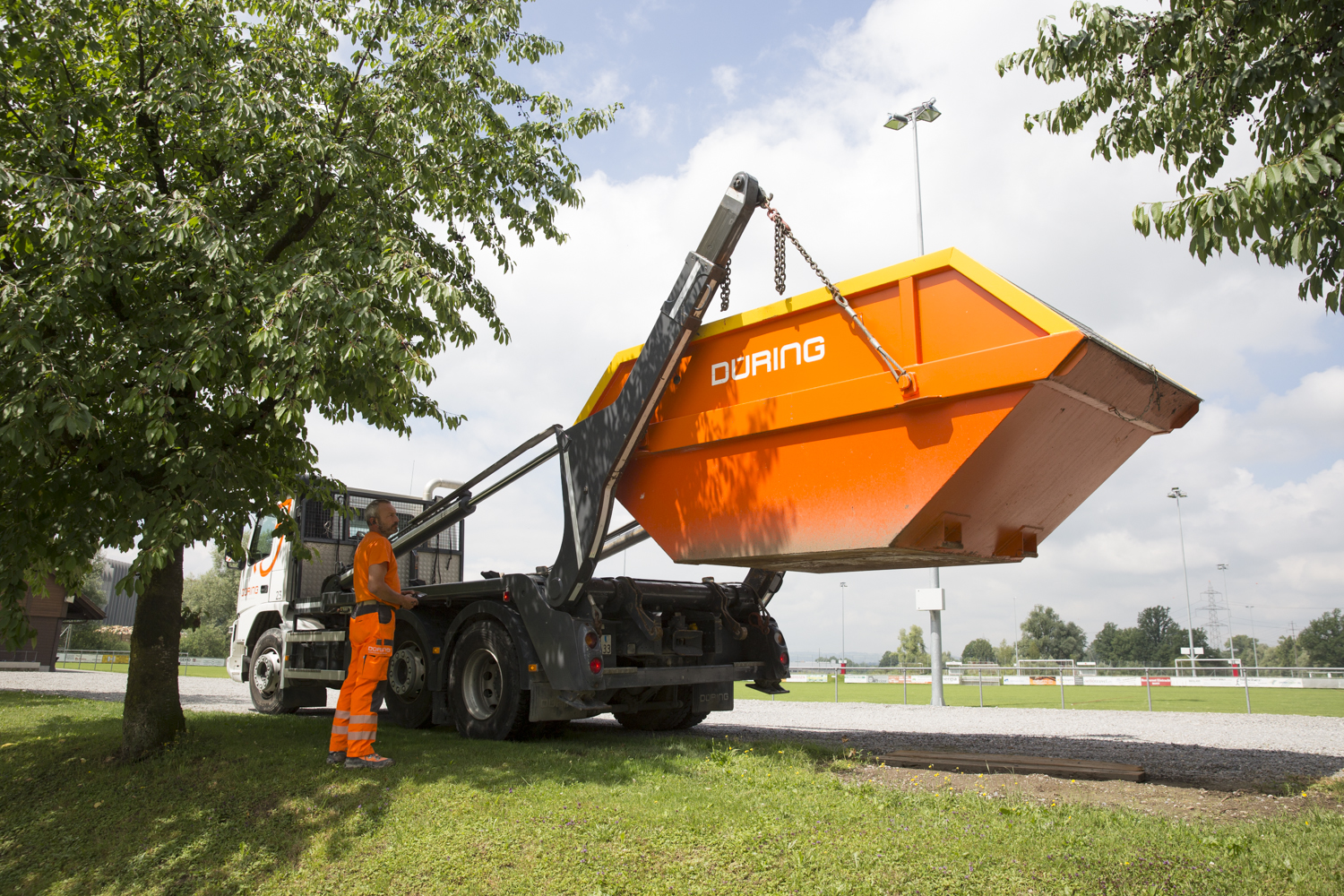 Service de conteneurs et de bennes pour chantiers