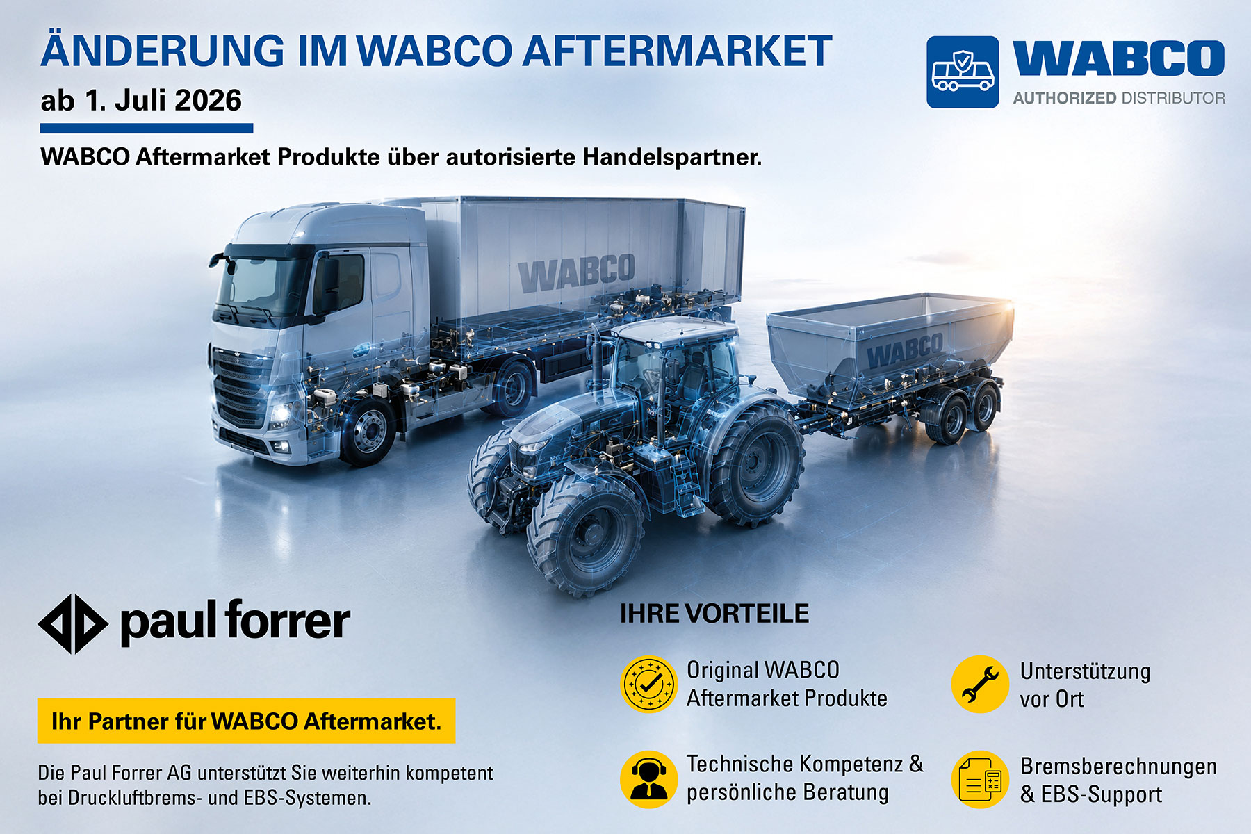 Votre partenaire pour WABCO Aftermarket