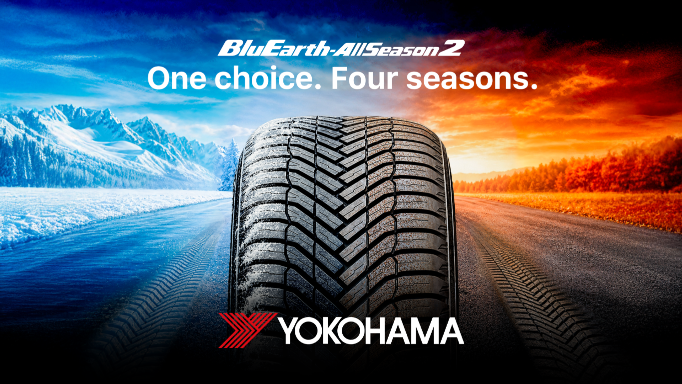 YOKOHAMA lance le BluEarth-AllSeason2 afin de renforcer sa position sur le segment des pneus toutes saisons en Europe