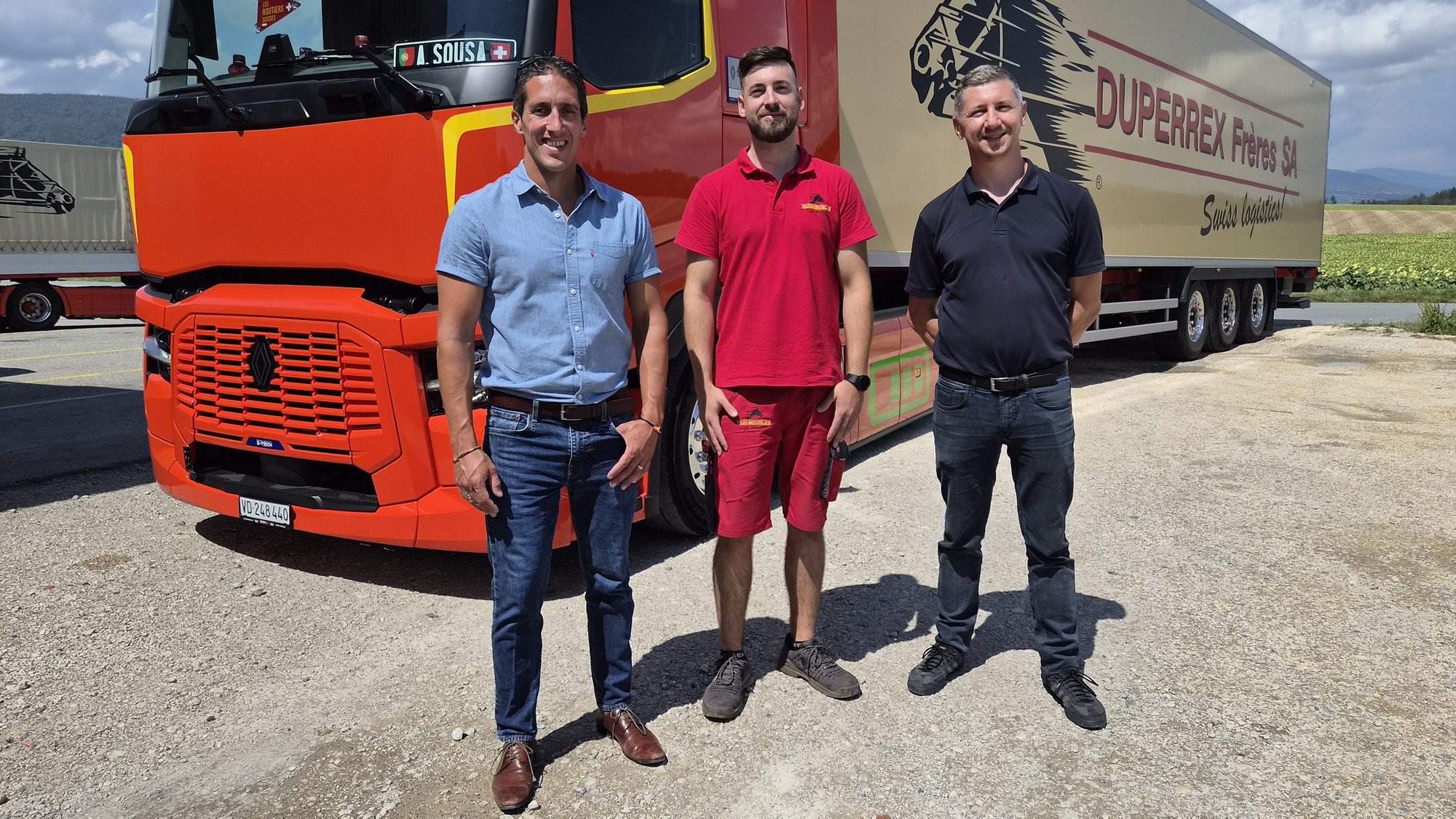 Duperrex Frères setzt auf Elektro-Lkw von Renault Trucks