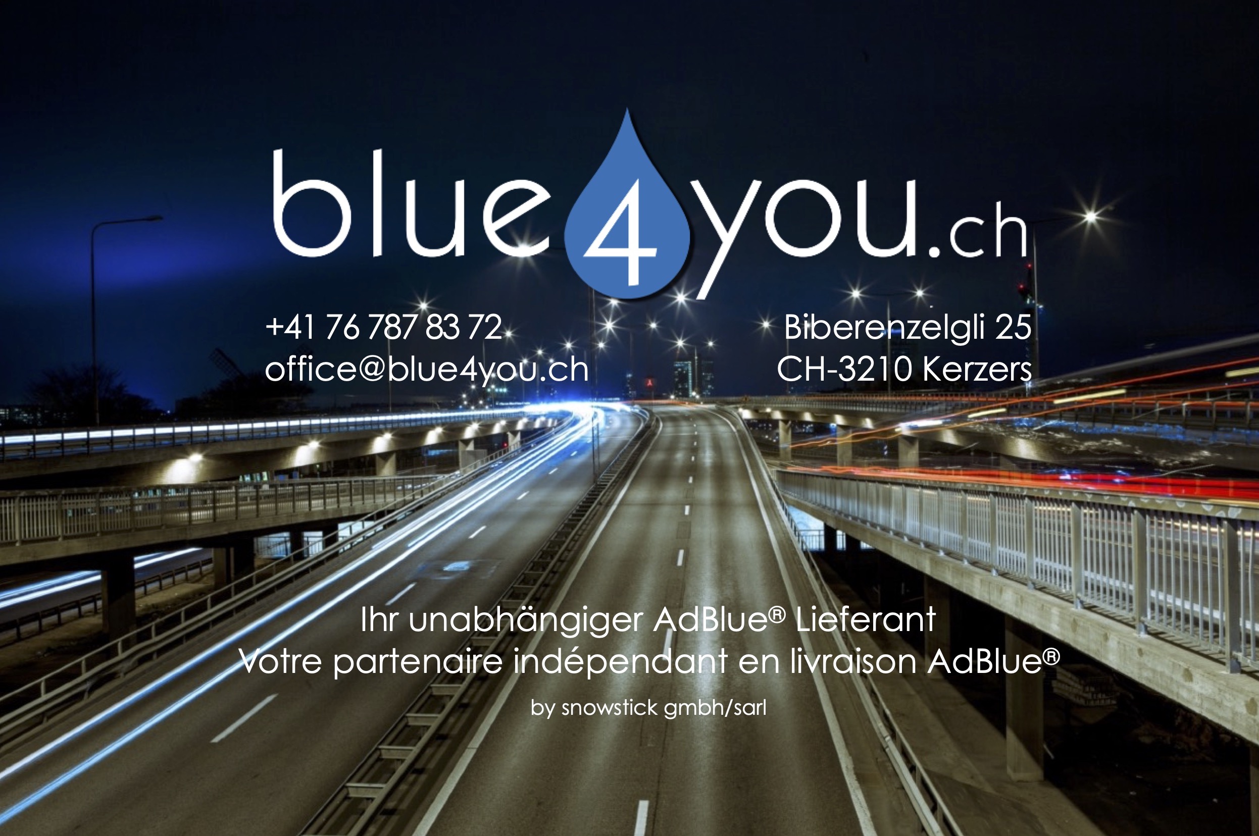 blue4you.ch - Ihr unabhängiger AdBlue® Lieferant